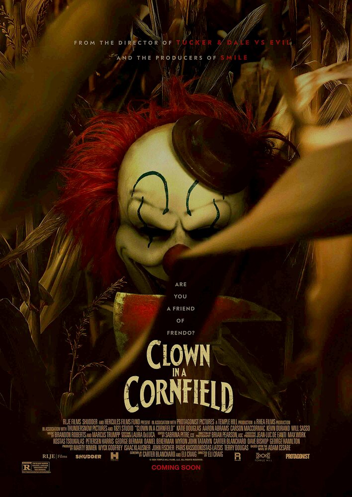 Clown in a Cornfield