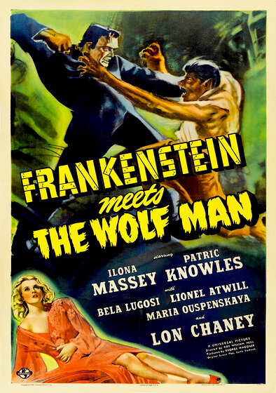 Frankenstein Meets the Wolf Man