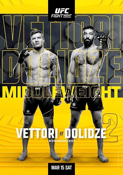 "UFC on ESPN" Vettori vs. Dolidze 2